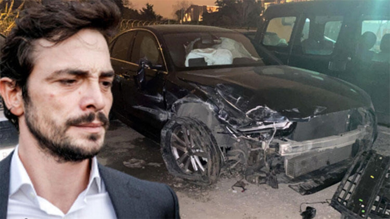 Alkollü araç kullanan Ahmet Kural zincirleme kazaya neden oldu!