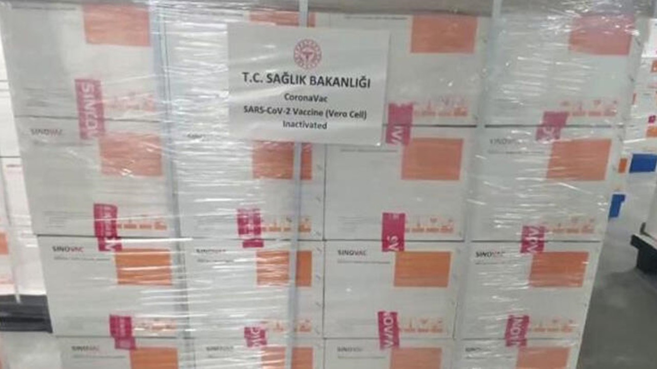 Türkiye'ye gönderilecek aşılardan ilk görüntü geldi