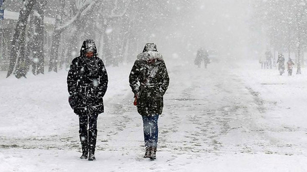 Meteorolojiden 5 şehre kar ve tipi uyarısı