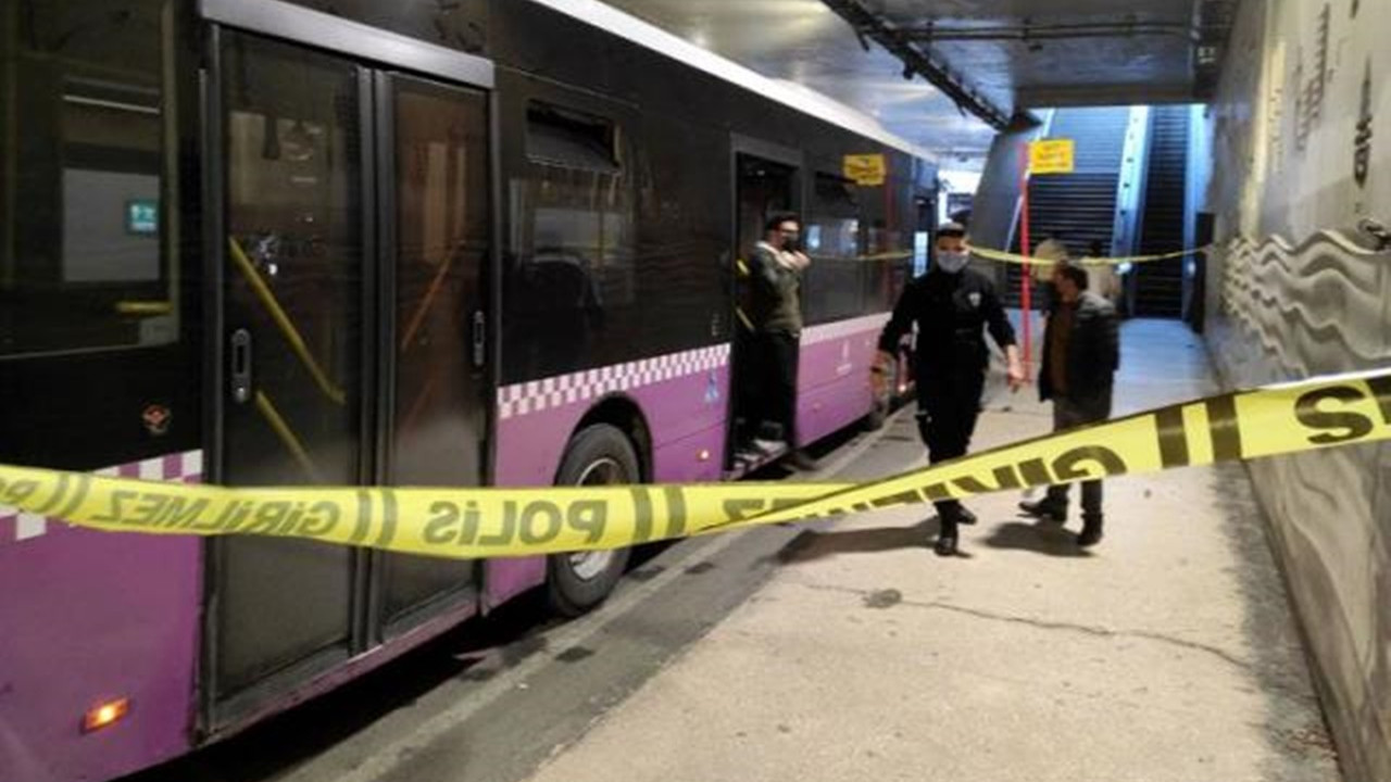 Maltepe'de çaldığı otobüsü Taksim'de bırakıp kaçtı