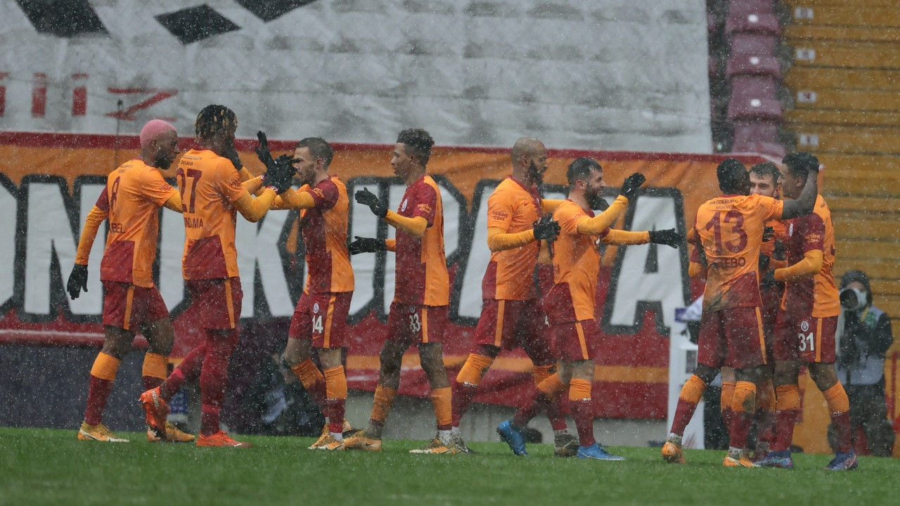 Kasımpaşa'yı 2-1 mağlup eden Galatasaray'dan 6'da 6