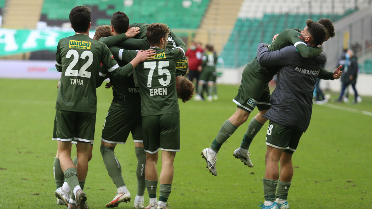 Bursaspor'un gol hasreti sona erdi!