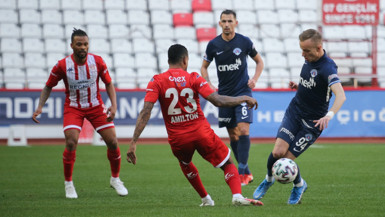 Antalyaspor'un yenilmezlik rekoru 13 maça çıktı