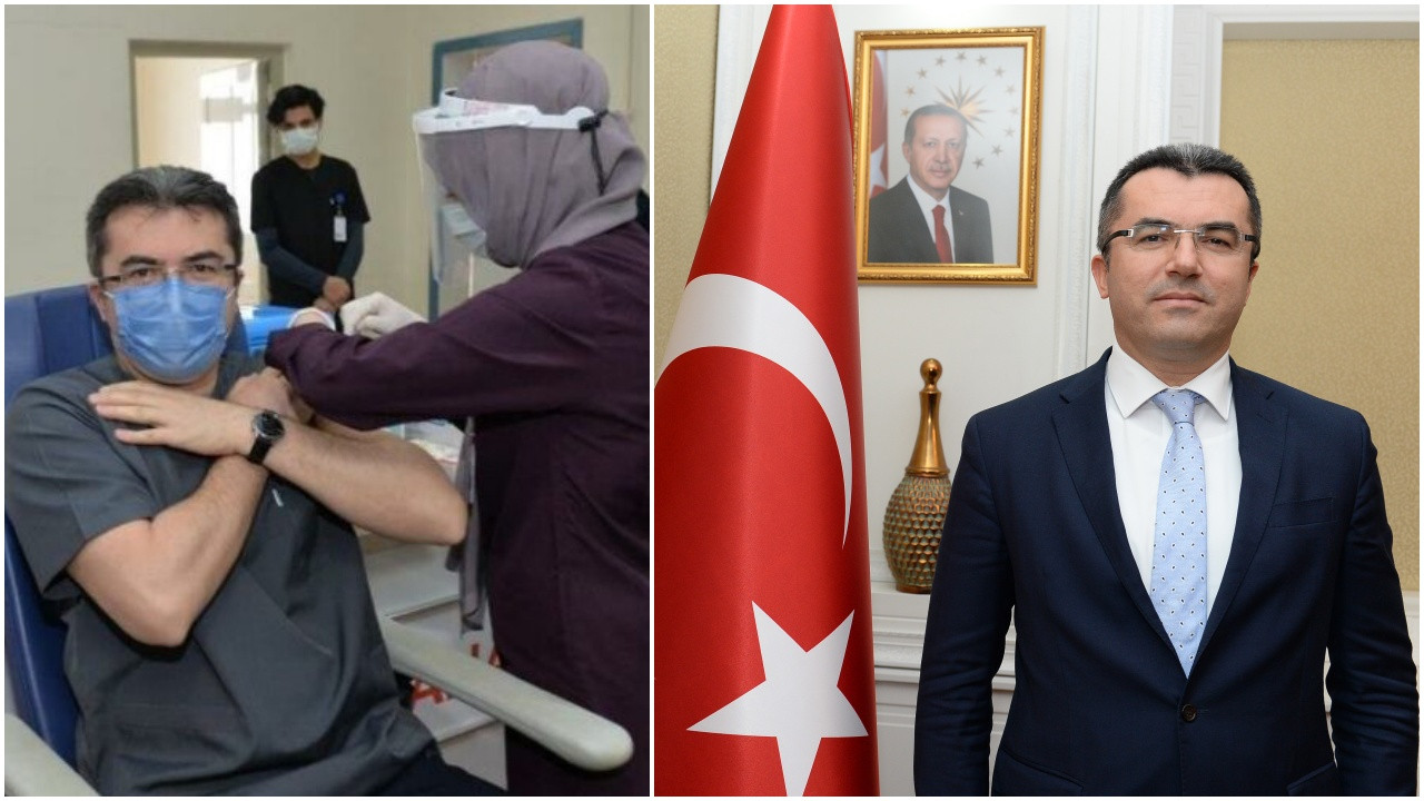Aşı yapılan Erzurum Valisi koronaya yakalandı