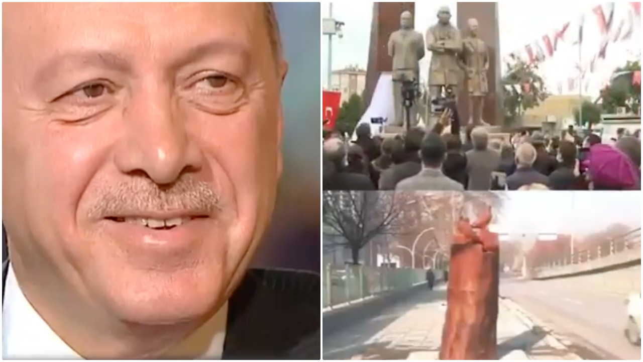 AK Parti'den heykel göndermeli 1 Nisan şakası