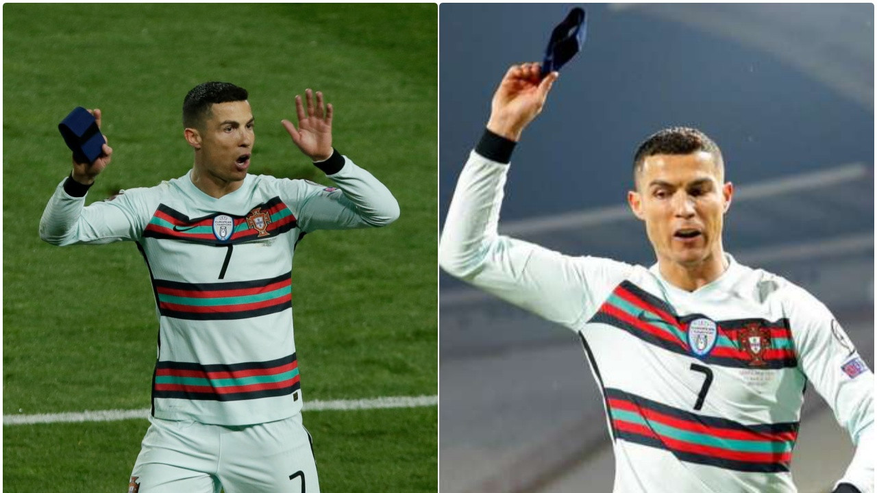 Ronaldo'nun yere attığı kaptanlık pazubandı 64 bin Euro'ya satıldı