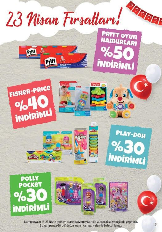 Migros 23 Nisan oyuncak indirimi 2021! 23 Nisan'da Migros'ta çocuklara hangi indirimli ürünler var? - Sayfa 3