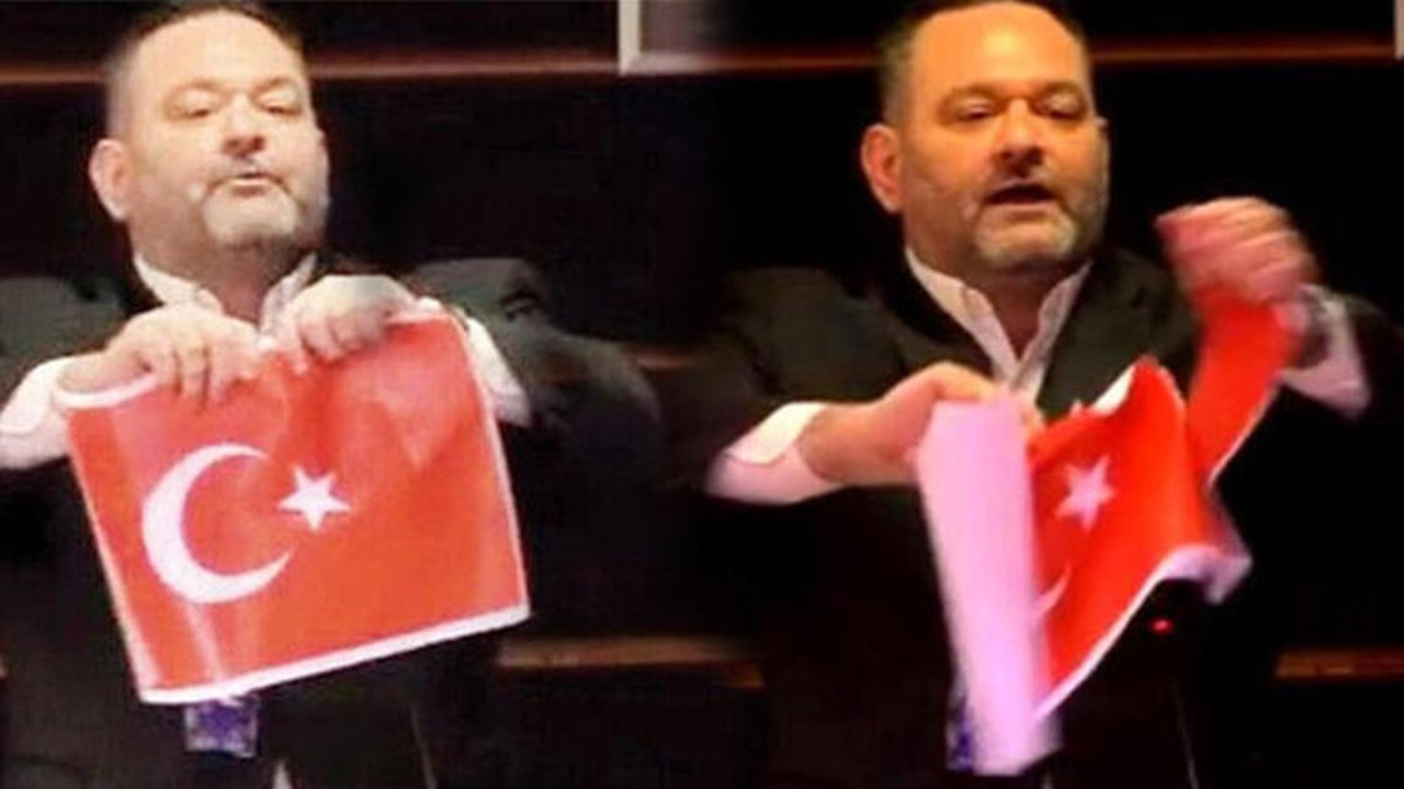 Türk bayrağını yırtan ırkçı Yunan vekil için karar