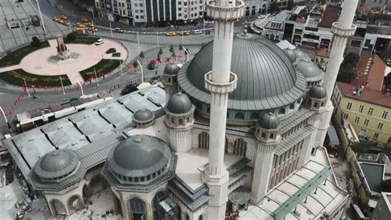 Taksim Camii ibadete açılıyor