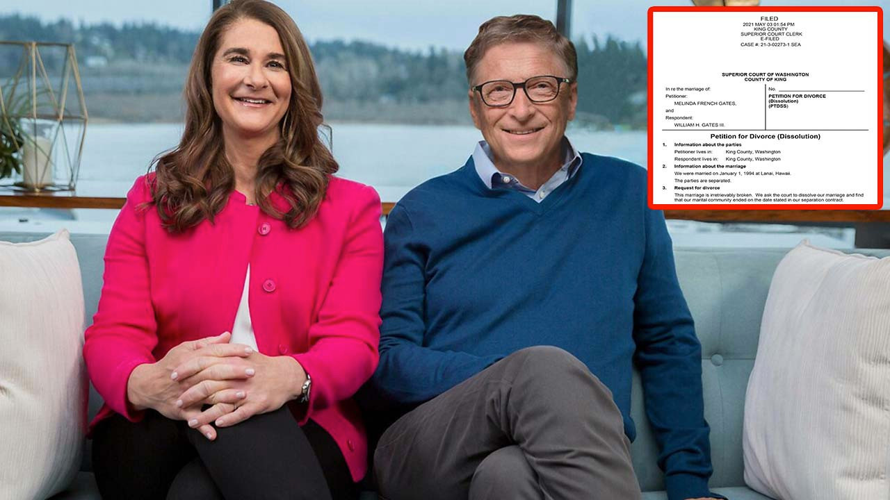 Bill Gates servetinden eşi Melinda Gates'e hisse aktardı