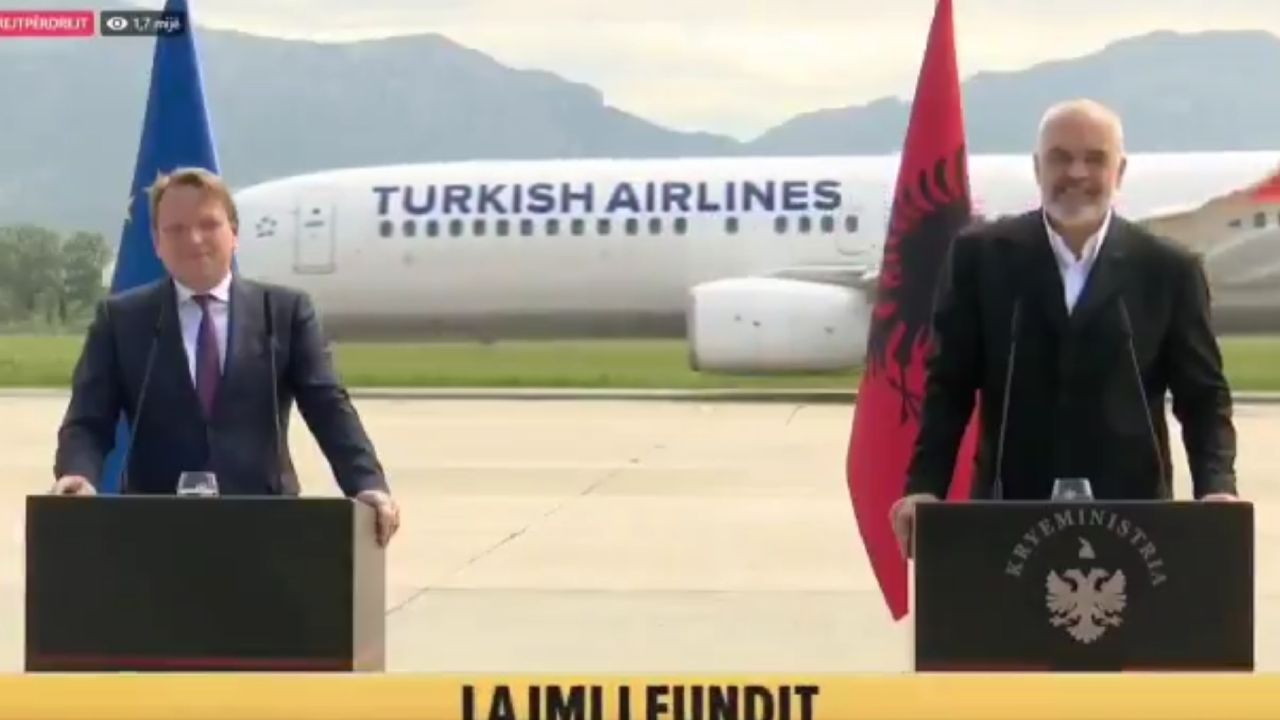 Arnavutluk ve AB görüşmesinde Türk Hava Yolları sürprizi