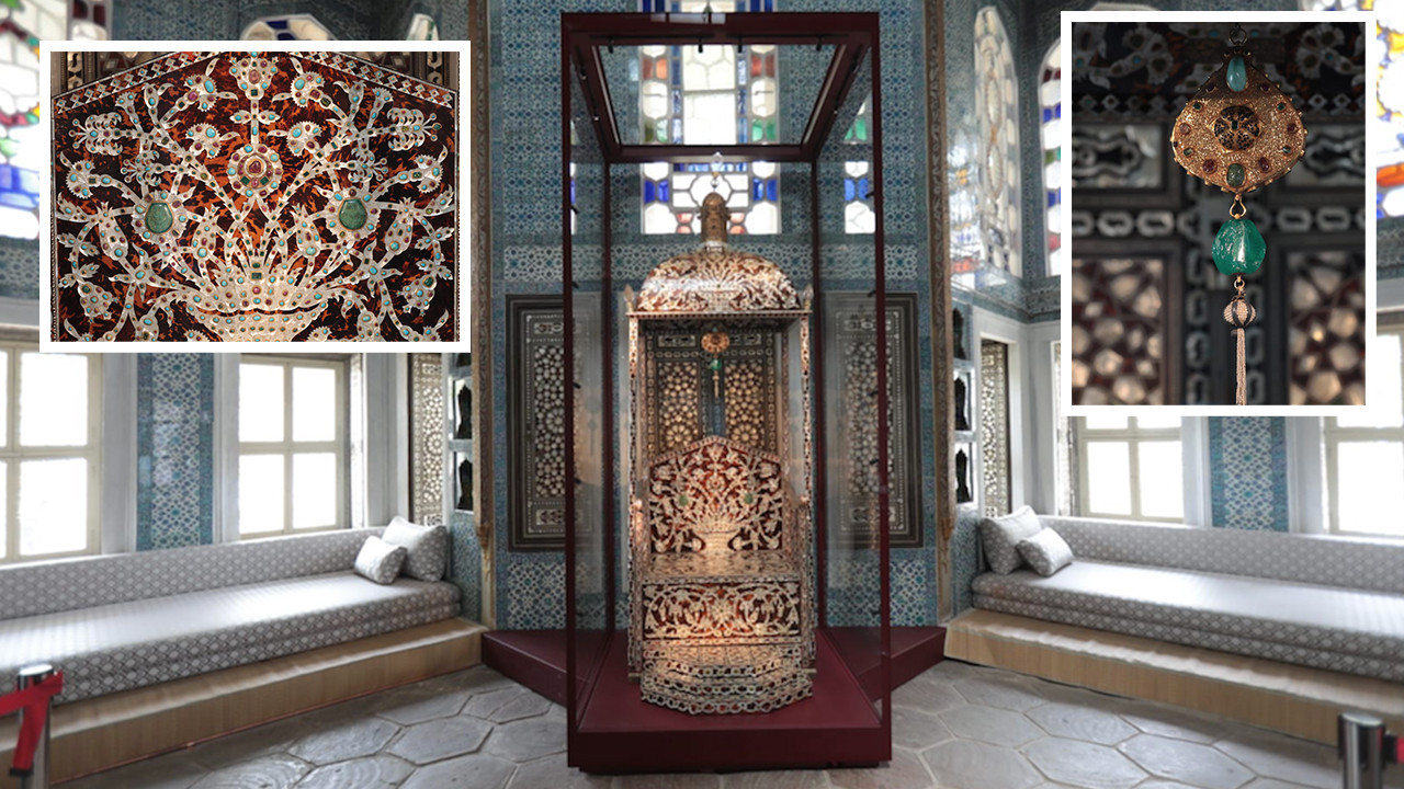 400 yıllık 'Arife Tahtı' Topkapı Sarayı'nda