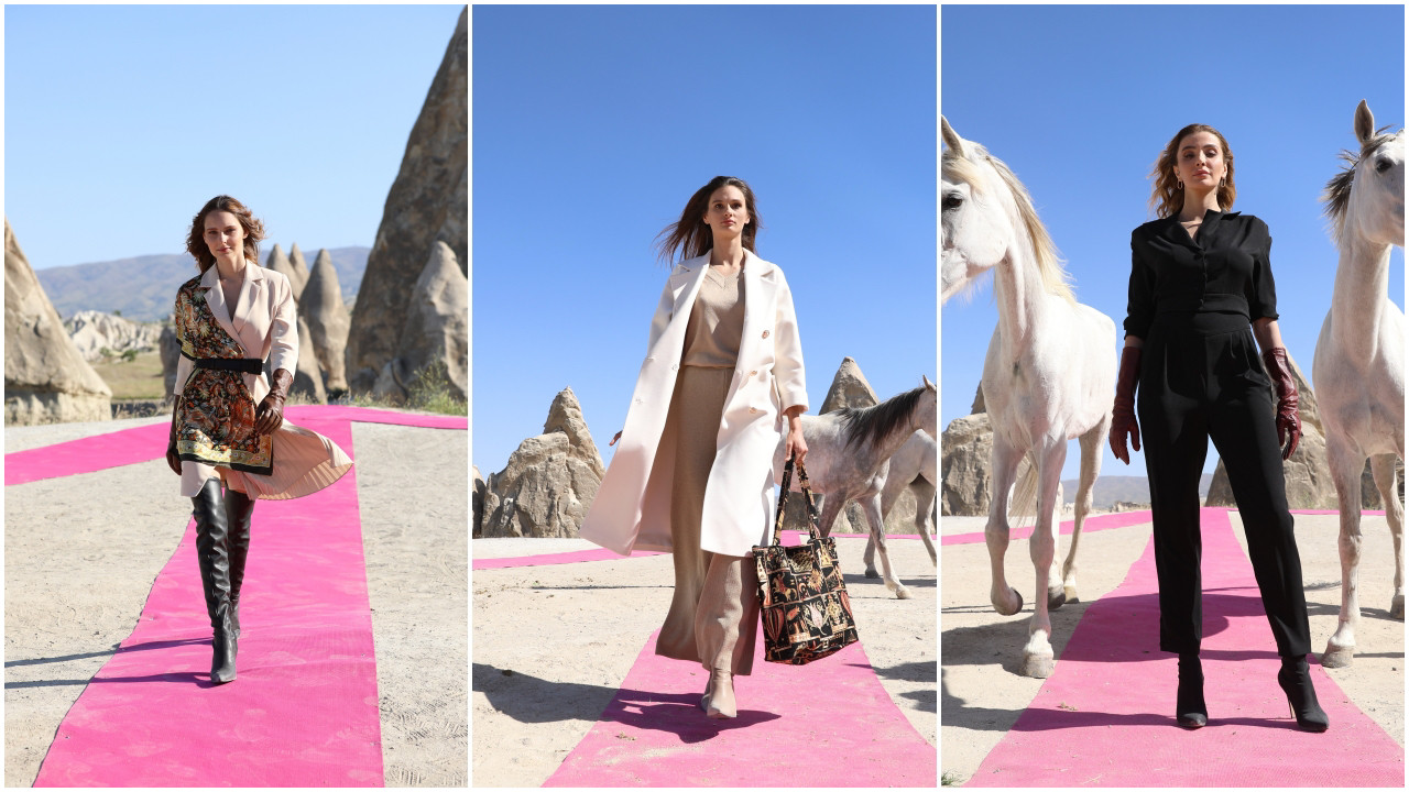 Dosso Dossi Fashion Show'un defilesi Kapadokya'da yapıldı!