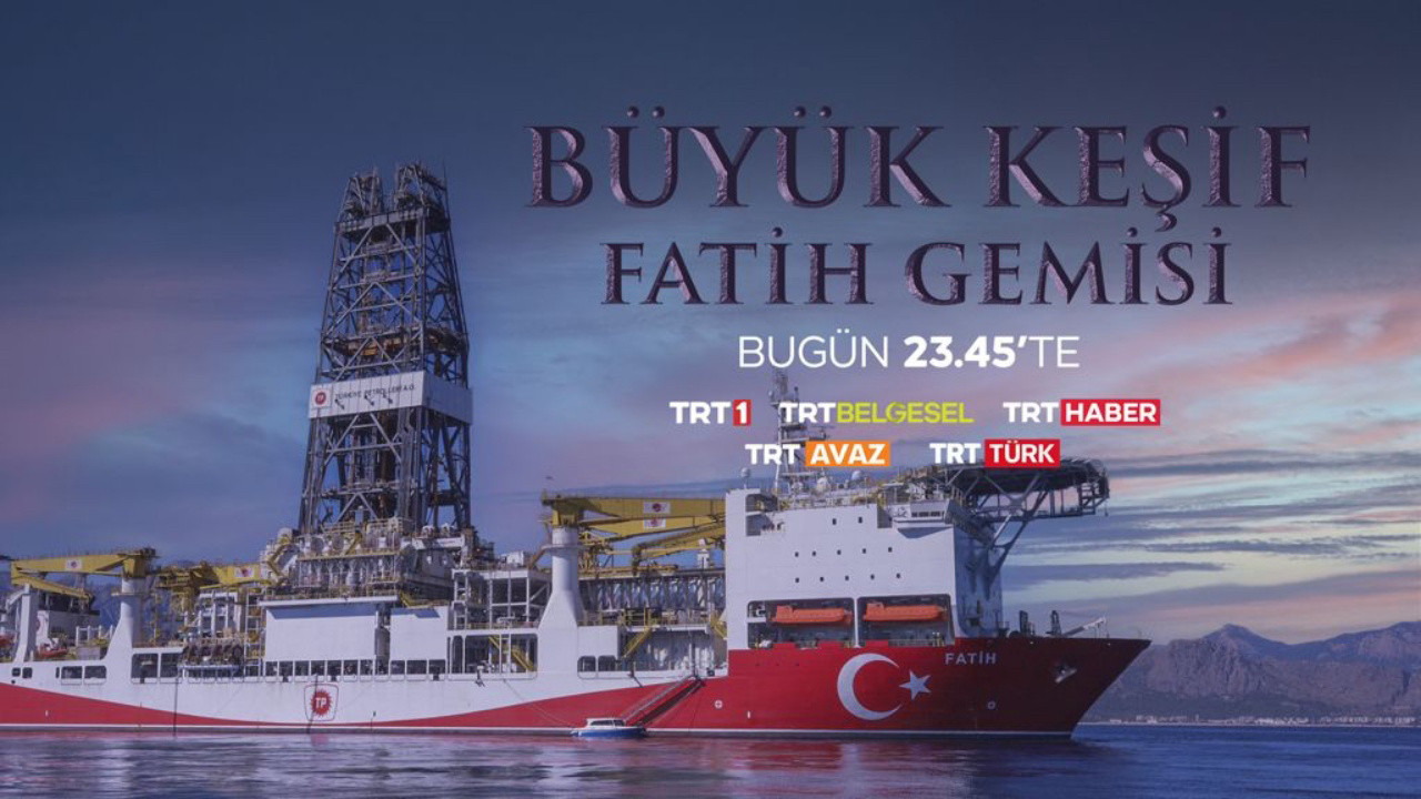 TRT’den Özel Belgesel: "Büyük Keşif: Fatih Gemisi"