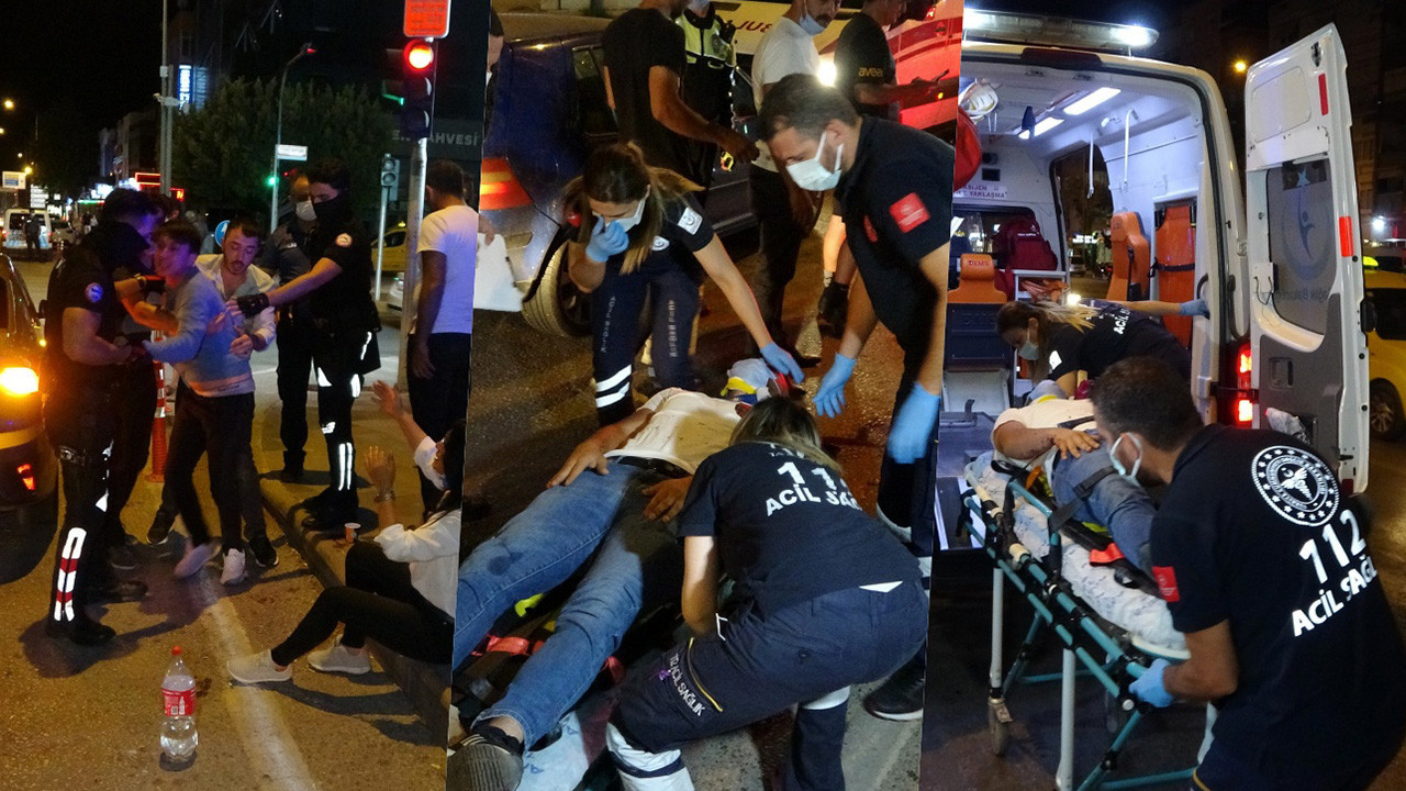Antalya'da alkollü sürücü dehşet saçtı! Önüne gelene çarptı...