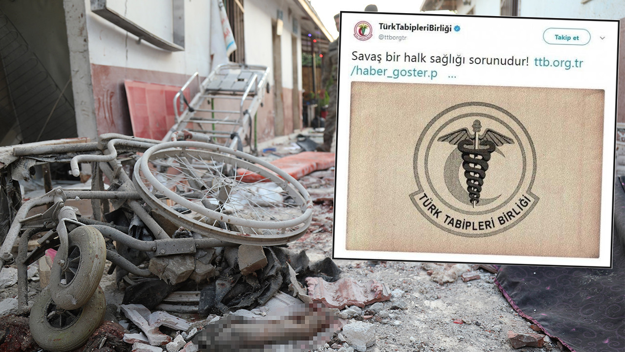 TSK operasyonundan rahatsız olan Türk Tabipler Birliği, Afrin'deki saldırıya sessiz!