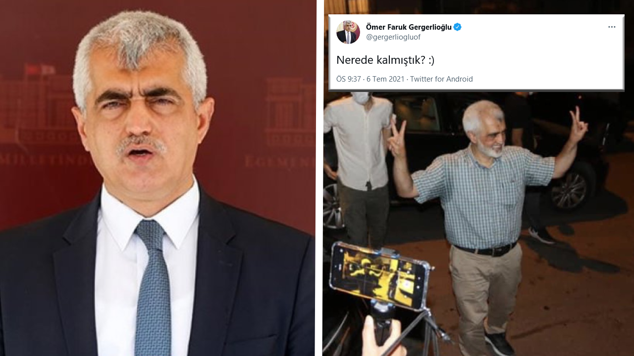 Gergerlioğlu'nun tahliyeden sonra attığı ilk tweete yorum yazanlara bakın!