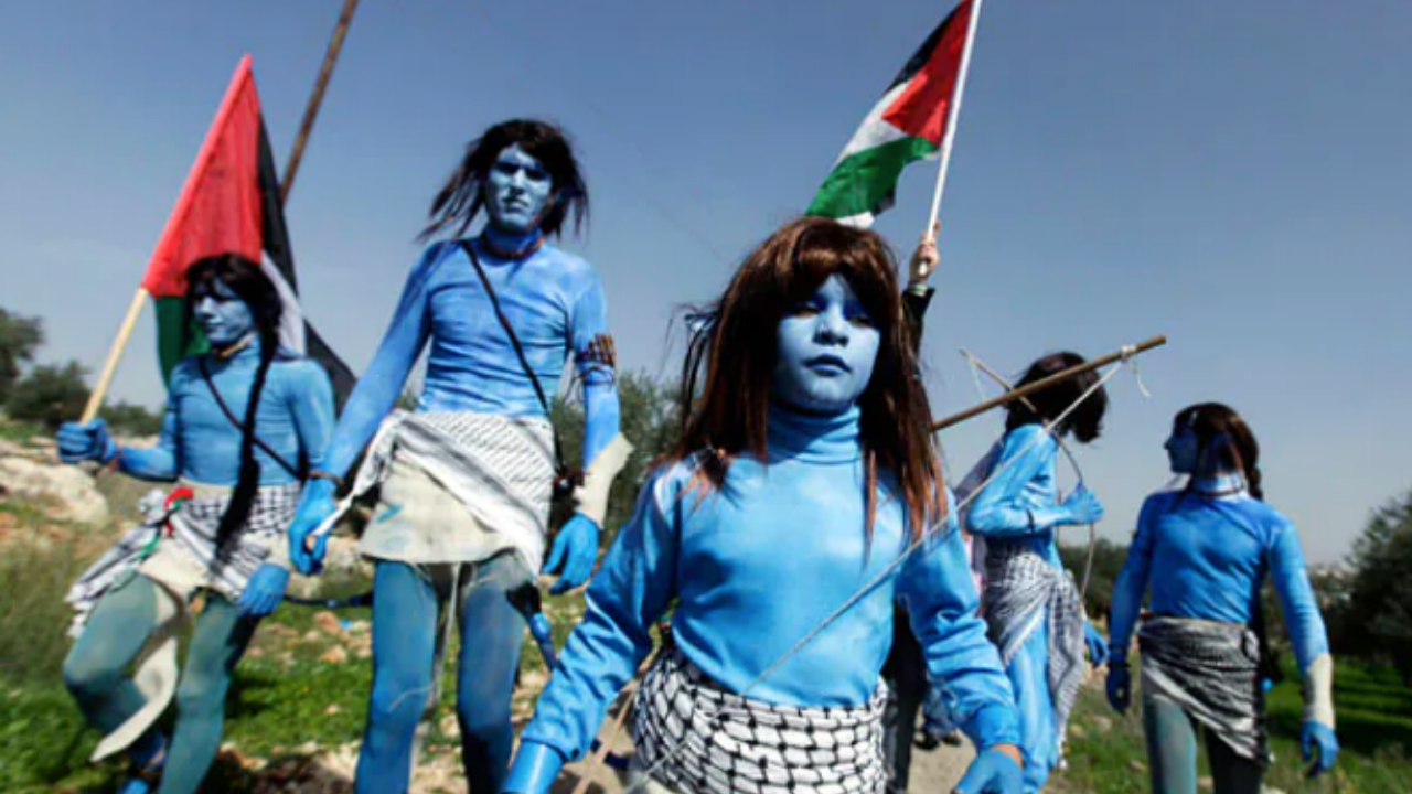 Filistinliler Avitar'ı protesto etti: İsrail gerçek mermi kullandı!