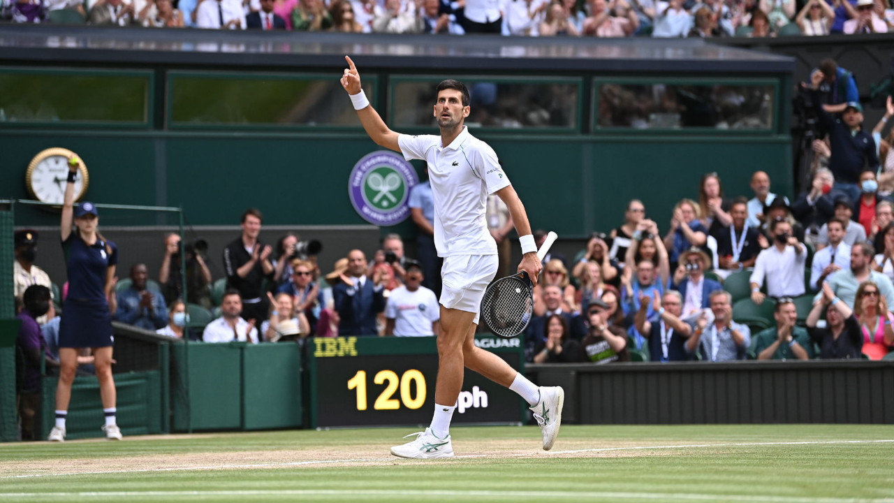 Wimbledon'da şampiyon Novak Djokovic... Dünya 1 numarasından 20. Grand Slam zaferi