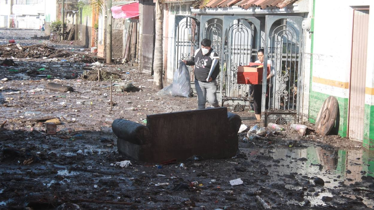 Meksika'yı sel vurdu! Şehirde bataklıklar oluştu, 310 ev hasar gördü