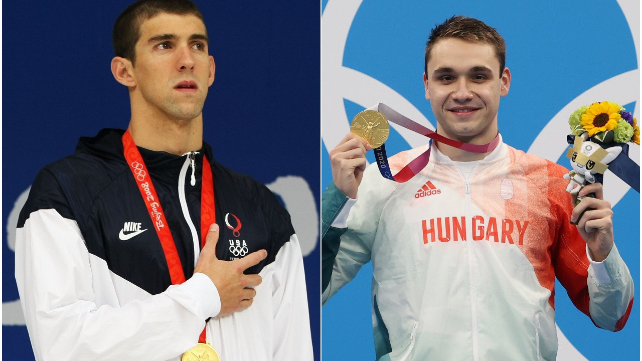 Macar yüzücü Kristof Milak, 200 metre kelebekte olimpiyat rekoru kırdı