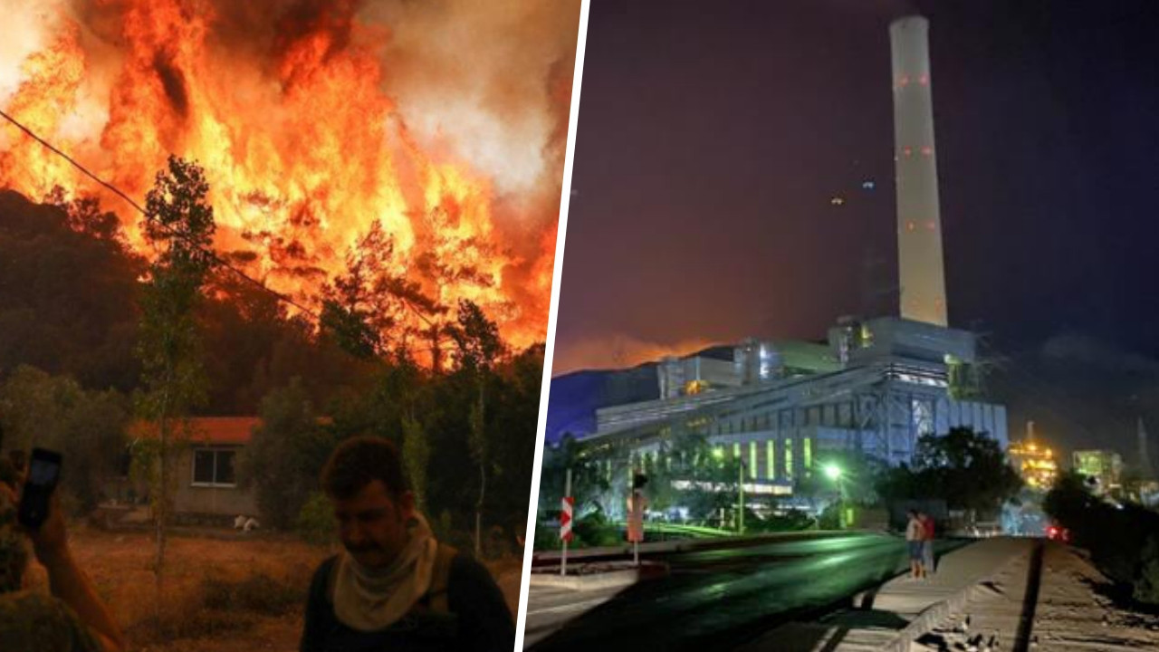 Muğla Belediye Başkanı Tokat duyurdu: Termik santral yakınındaki yangın kontrol altında!