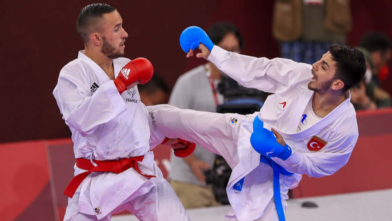 Milli karateci Eray Şamdan Tokyo 2020'de gümüş madalya kazandı