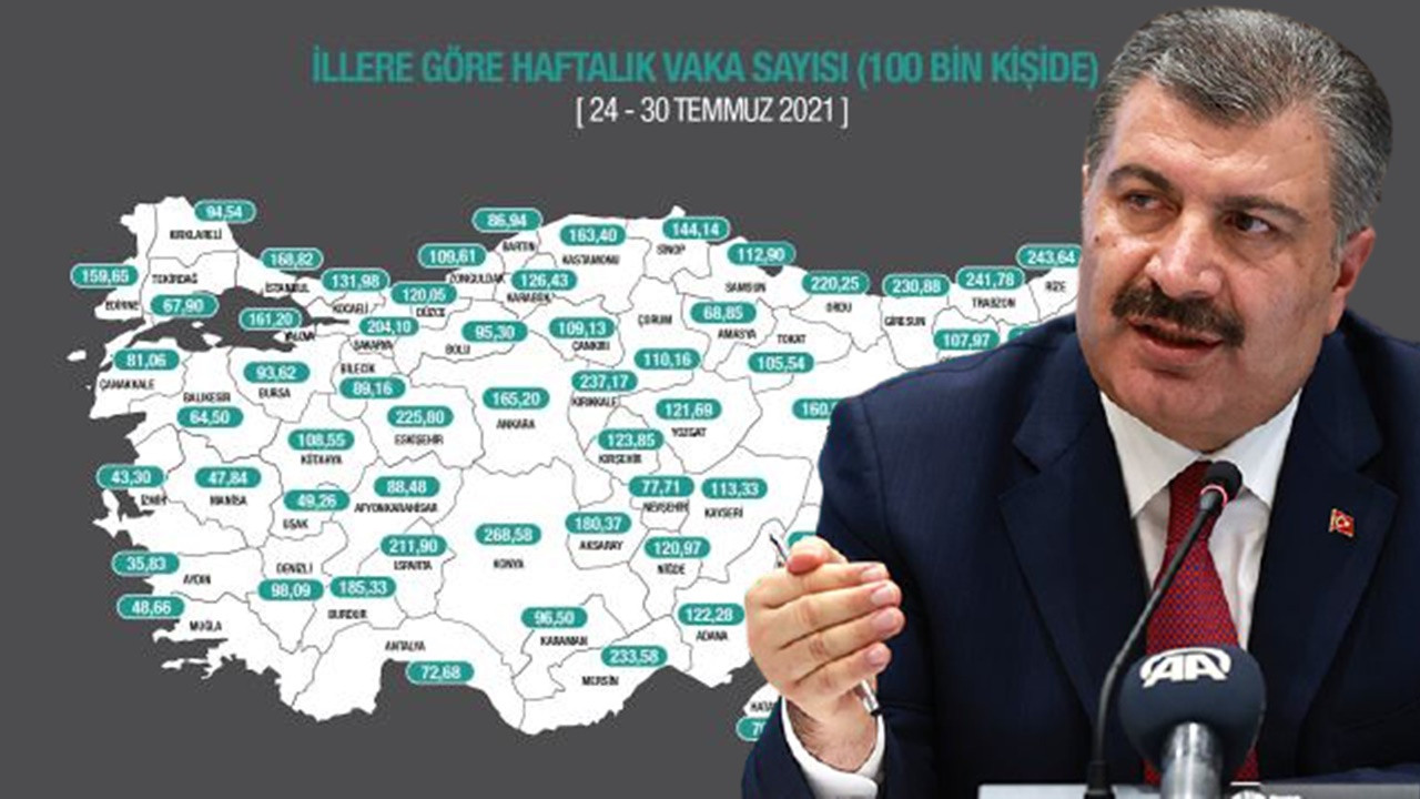Vaka sayısı en çok artan 5 ilimiz Siirt, Diyarbakır, Bingöl, Batman ve Bitlis oldu