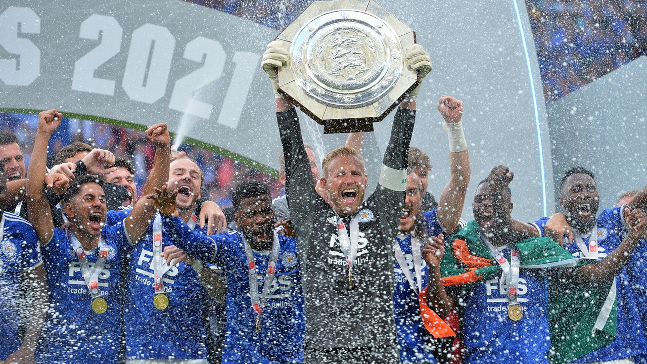 Community Shield'da zafer Çağlar'lı Leicester'ın oldu