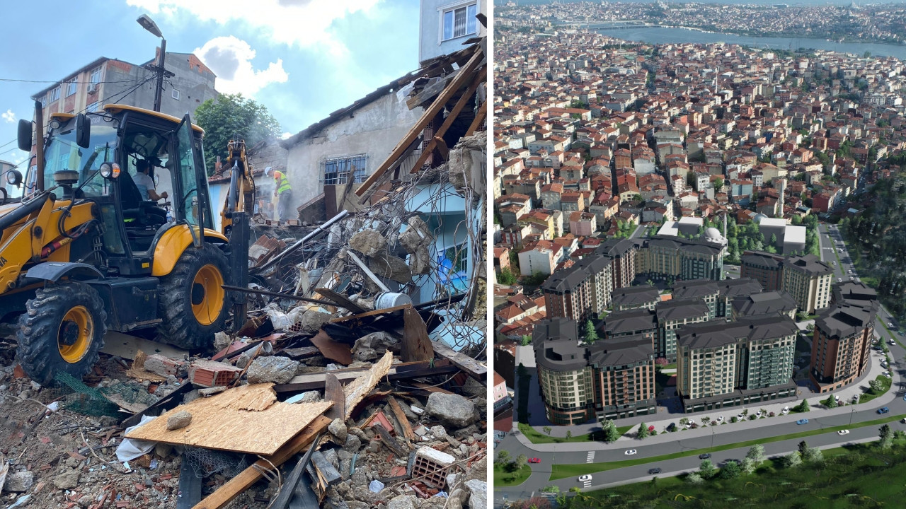 Türkiye'nin en büyük kentsel dönüşüm projesi: Okmeydanı'nda yıkımlar başladı!