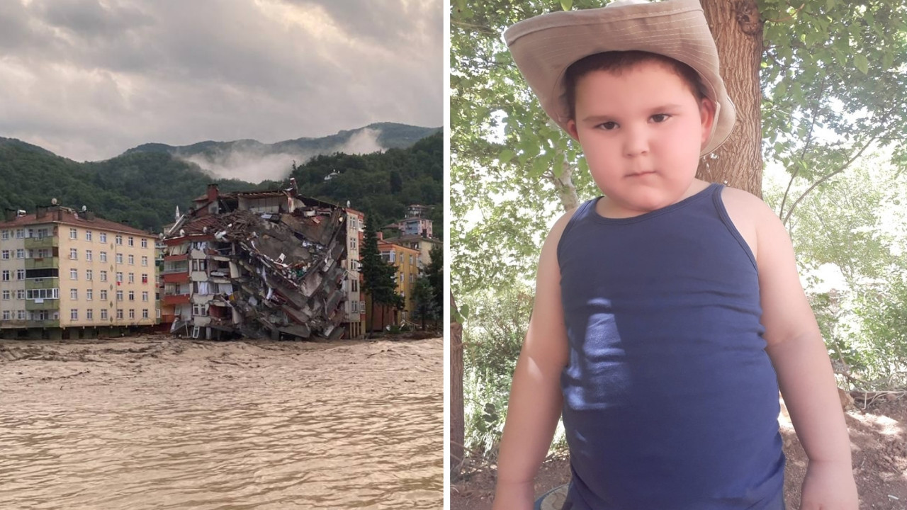 20 gün önce Bozkurt'a tayini çıkan polisin acı bekleyişi: 5 yaşındaki oğlu sel sularına kapıldı