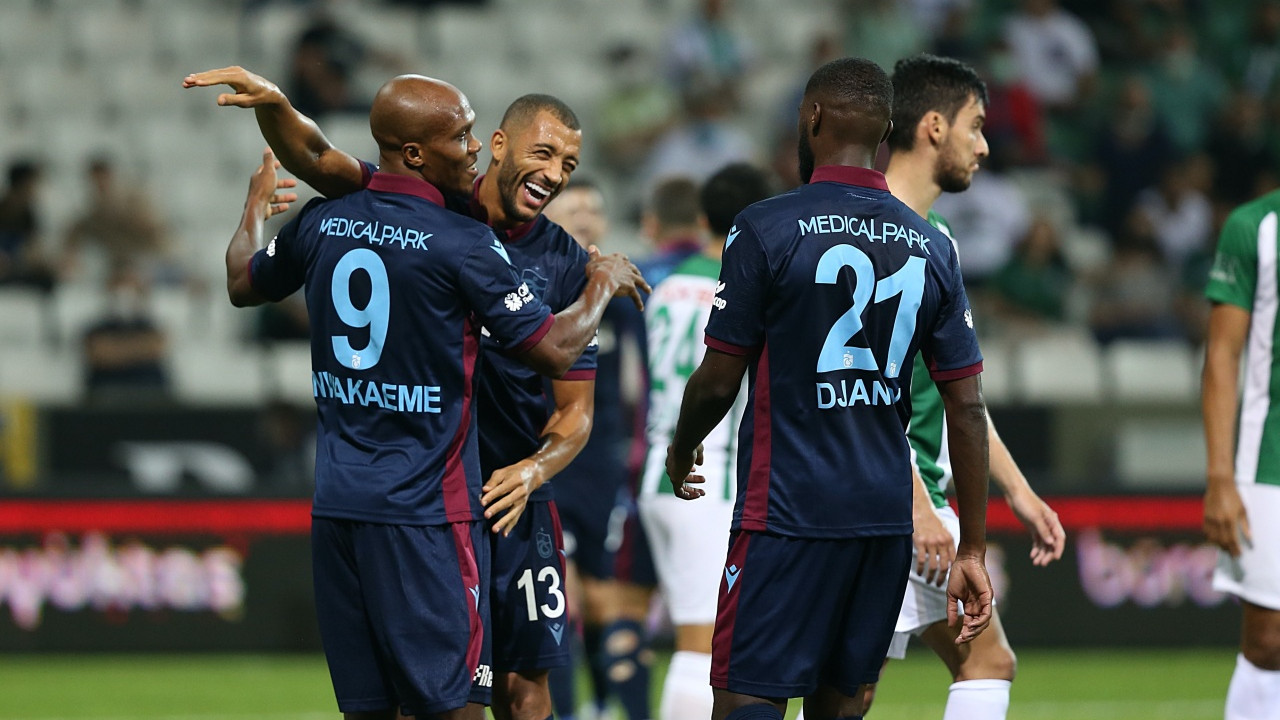 Trabzonspor Karadeniz derbisinde Giresunspor'u Nwakaeme'nin golüyle mağlup etti