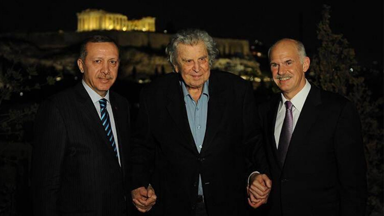 Cumhurbaşkanı Erdoğan'ın ziyaret ettiği dünyaca ünlü Yunan besteci vefat etti!