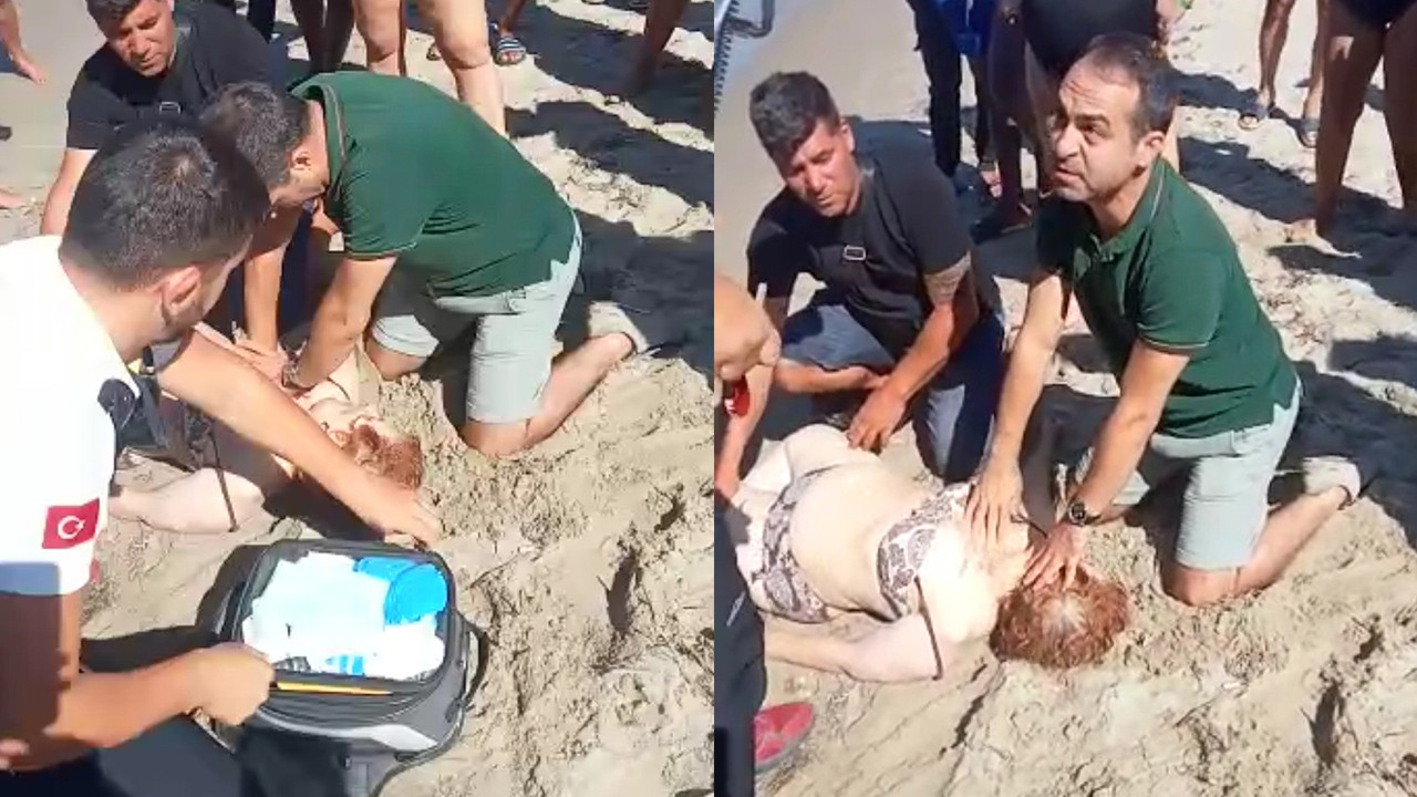 Kalbi duran turisti il sağlık müdürü kurtardı