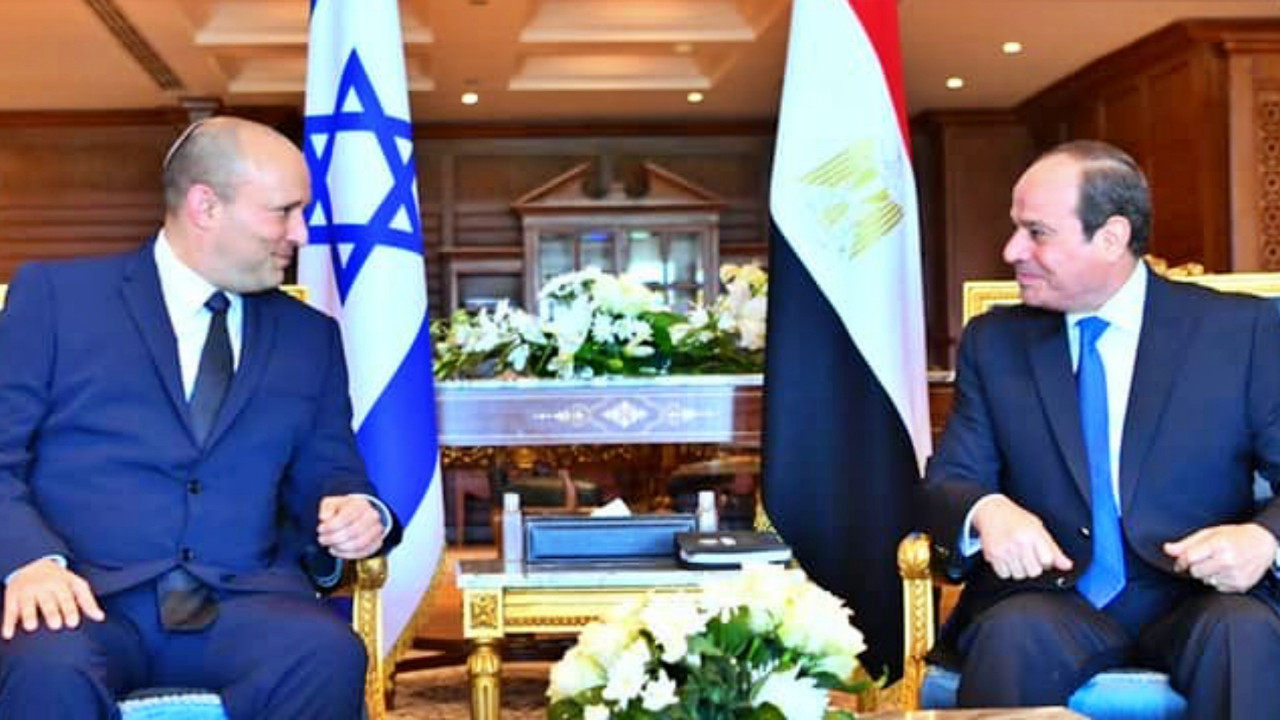 İsrail Başbakanı Bennett, Sisi'ye Orta Doğu barışı için teşekkür etti!