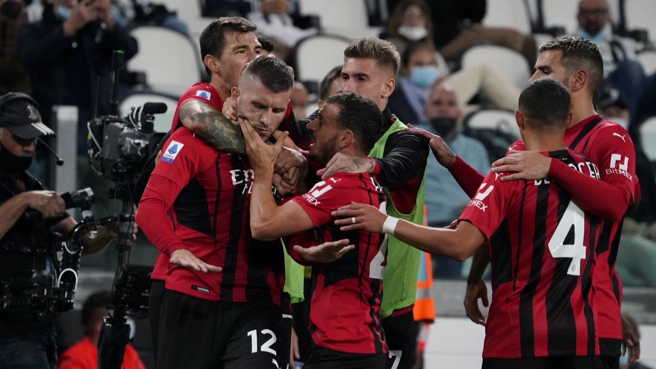 Milan derbide Ante Rebic'le 1 puanı kurtardı, Juventus Serie A'da 3 puana hasret kaldı