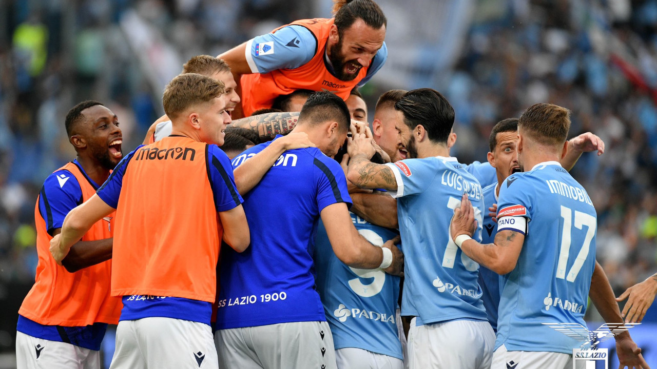 5 gollü Roma derbisinde kazanan Lazio
