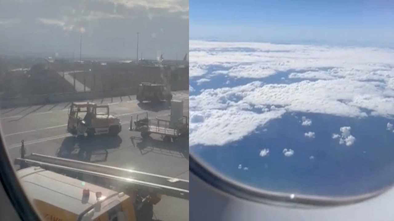 İstanbul-Trabzon uçağında eğlenceli anlar: Uçağın kaptan pilotu kabin ekibini böyle tanıttı