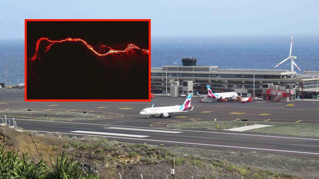 Felaket bölgesi ilan edilmişti! İspanya'daki La Palma Havalimanı yeniden kapatıldı