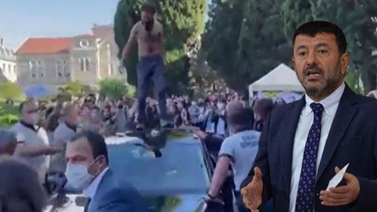 CHP'li Ağbaba çirkin protestoya arka çıktı! Rektör İnci'yi hedef gösterdi!