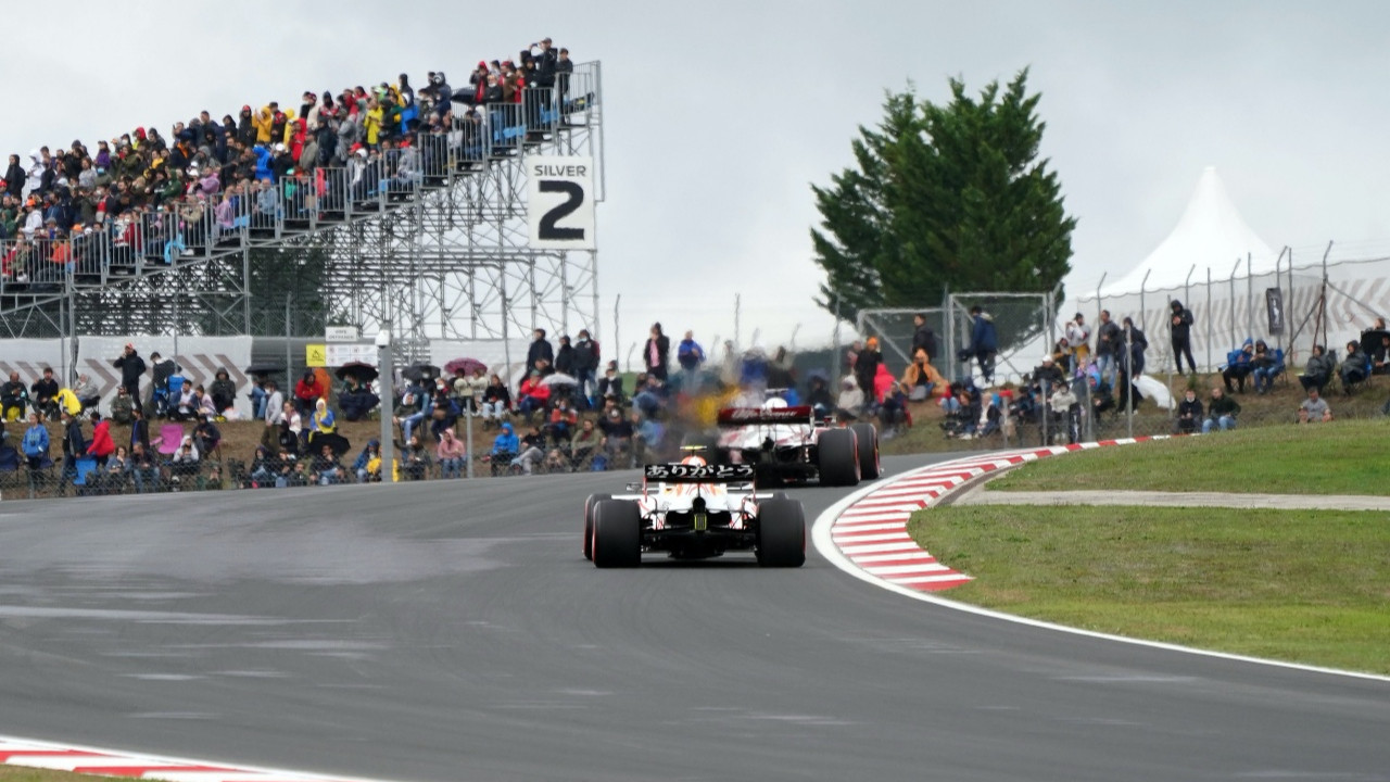 Formula 1 Türkiye Grand Prix sıralama turlarından fotoğraflar