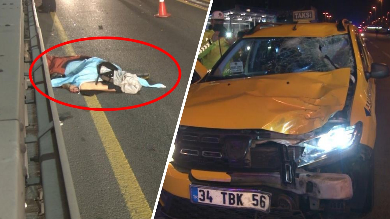 İstanbul'da sabaha karşı korkunç kaza: Metrobüs yoluna savruldu!