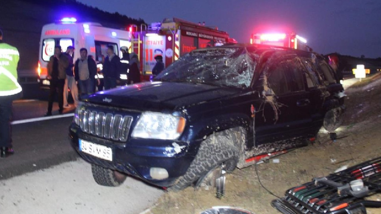 Kuzey Marmara Otoyolu'nda kaza: 6 yaralı