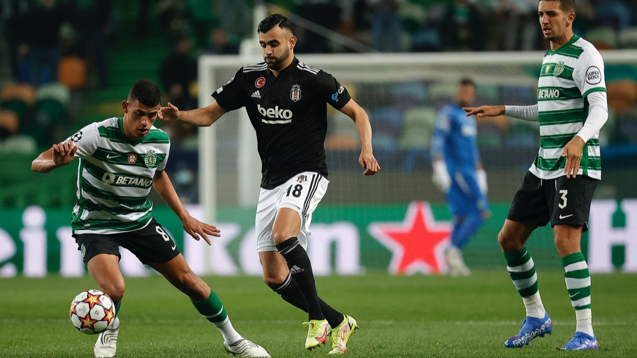Beşiktaş, Sporting Lizbon deplasmanında farklı mağlup oldu... 10 dakikada gelen 3 gol!