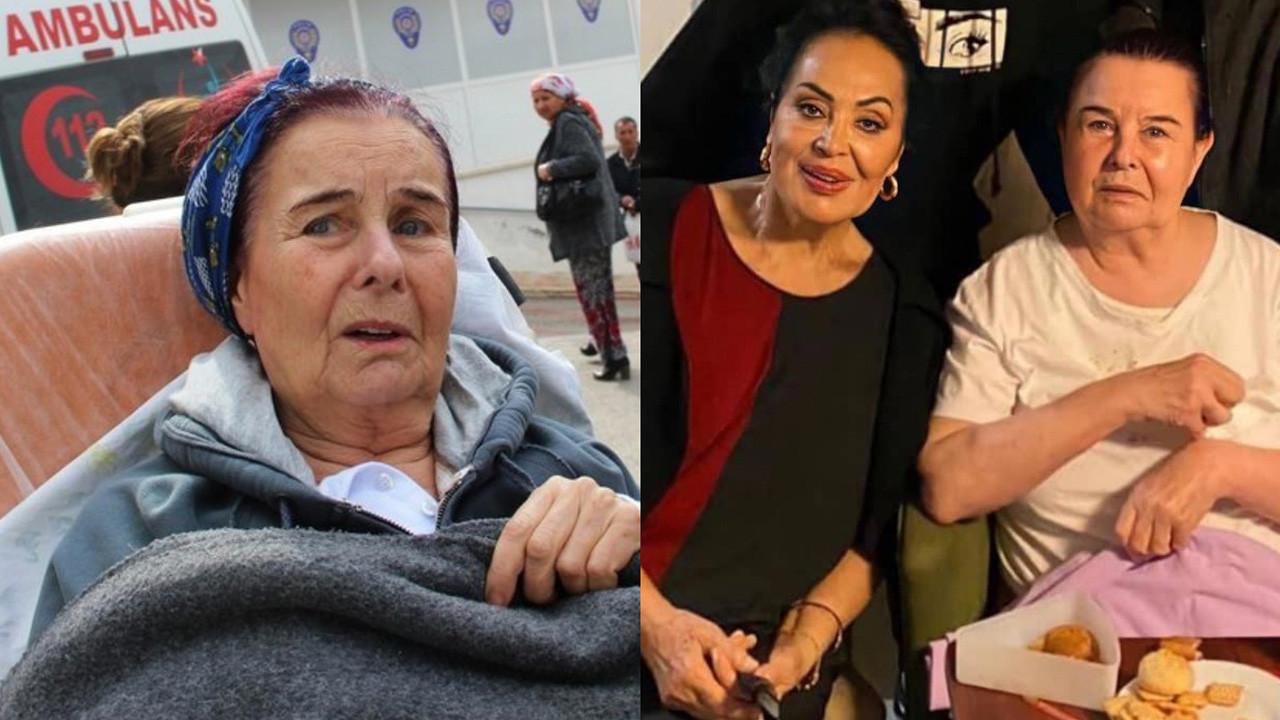 Türkan Şoray yakın dostu Fatma Girik'i hastanede yalnız bırakmadı