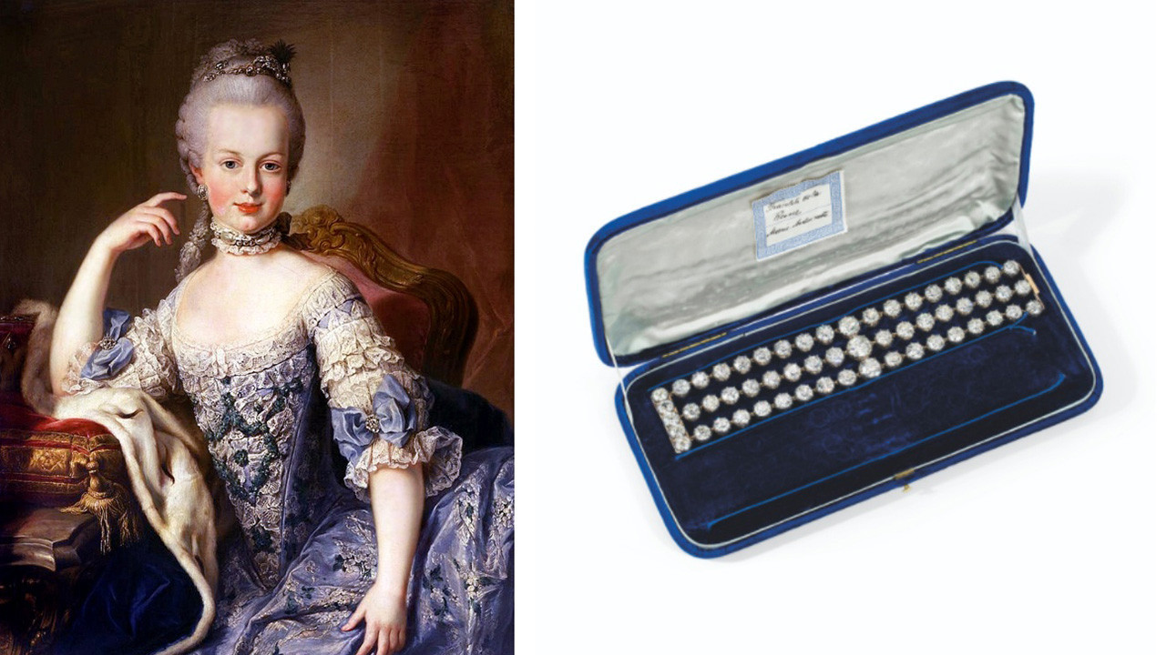 Eski Fransa Kraliçesi Marie Antoinette 'in bilezikleri açık artırmada satıldı