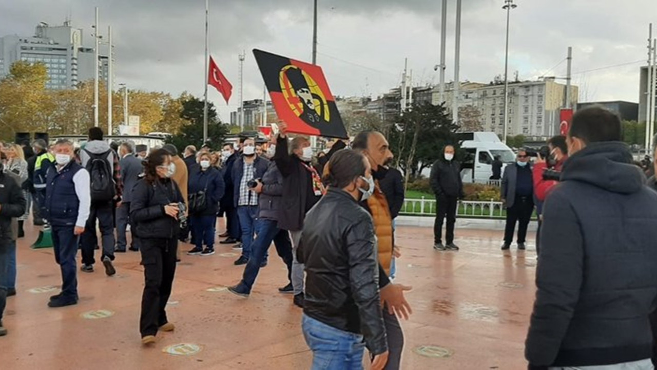 Atatürk'ü anma programında CHP'ye protesto: PKK ile iş birliği yapıyorsunuz