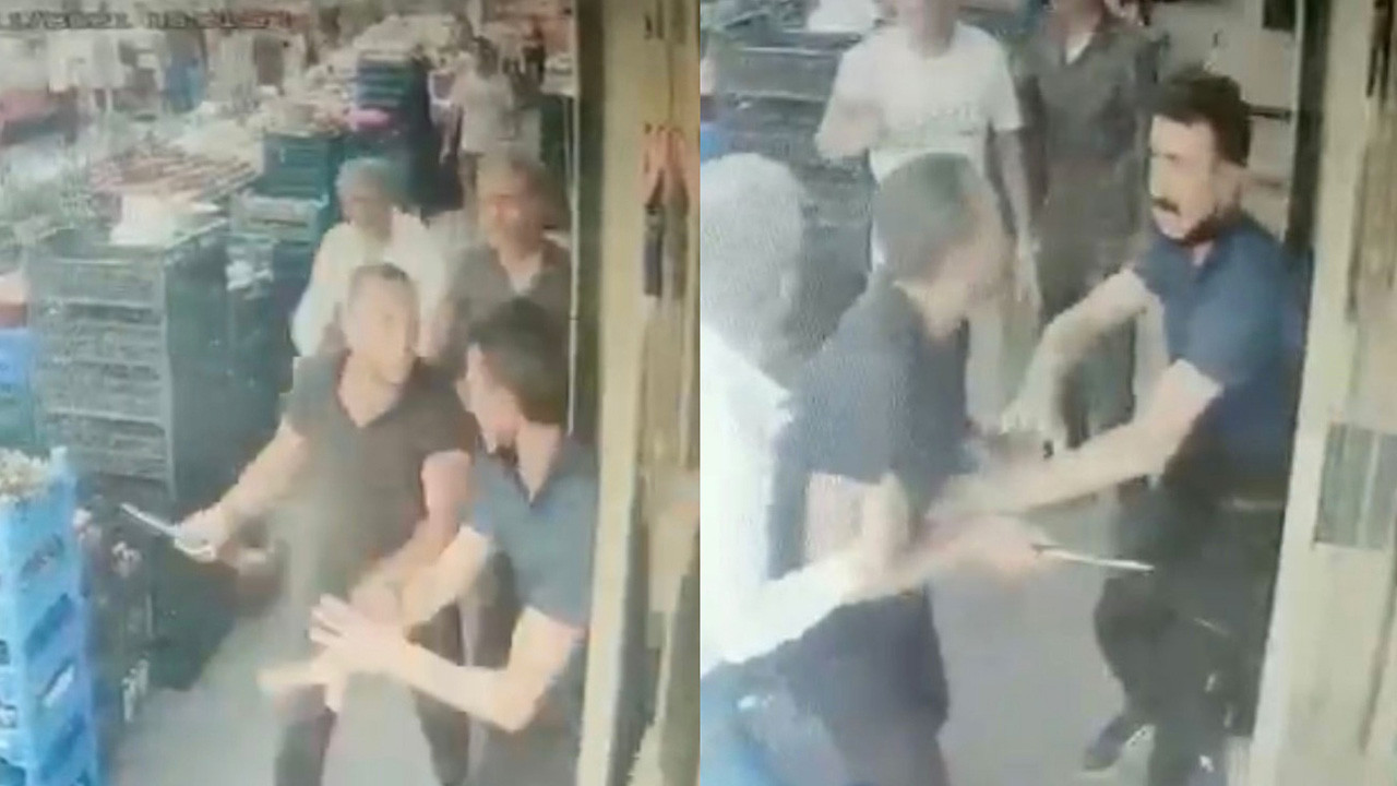 Beyoğlu'nda pazarda dehşet! Pazarcıyı defalarca kez bıçaklayıp dövdü