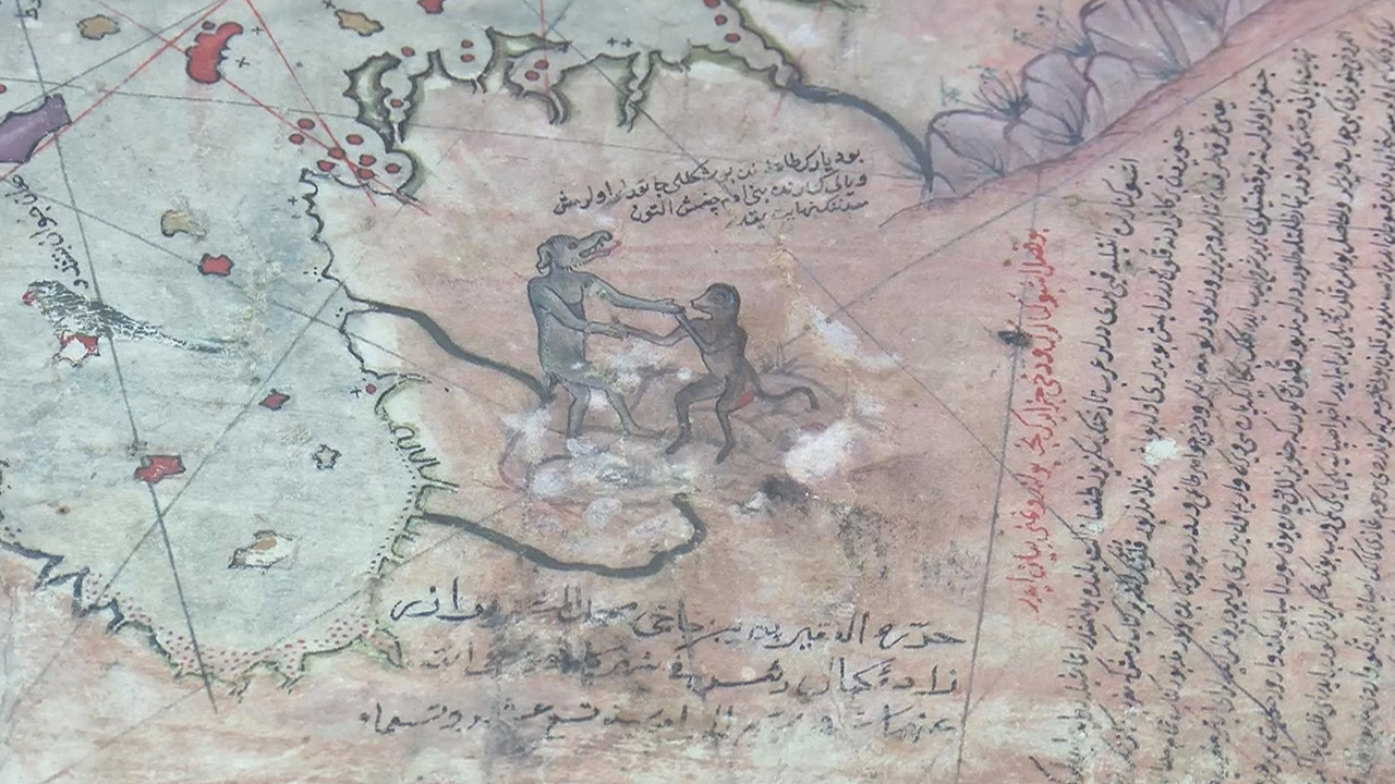 Piri Reis'in belli aralıklarla sergilenen dünya haritası yeniden Topkapı Sarayı'nda