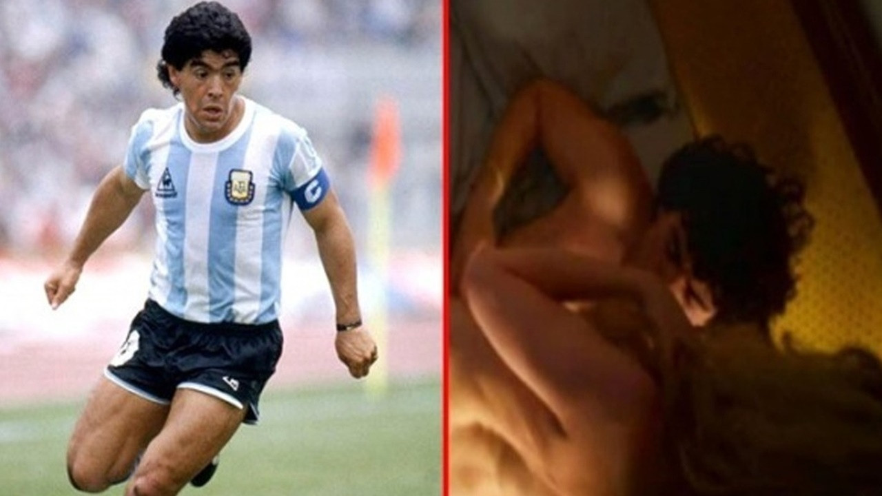 Maradona'nın hayatı dizi oldu! Sevişme sahneleri dizinin önüne geçti!